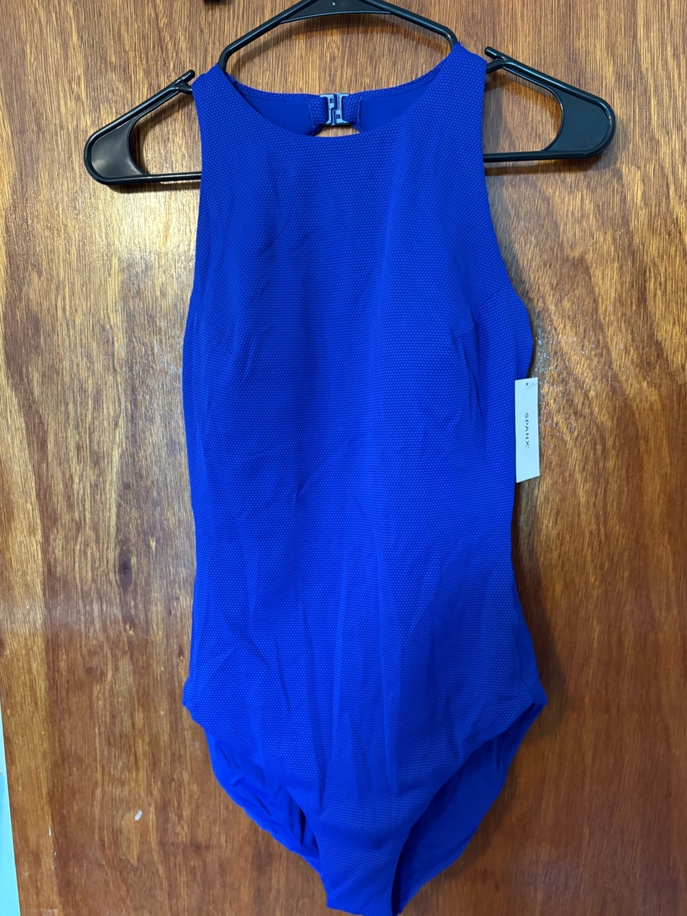 NWT Spanx Women’s SPANXshape High Neck One-Piece Bathing Suit, Size M